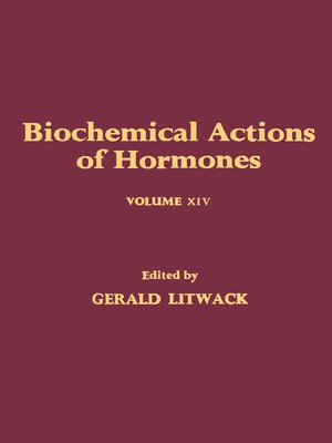 cover image of Biochemical Actions of Hormones, Volume 14